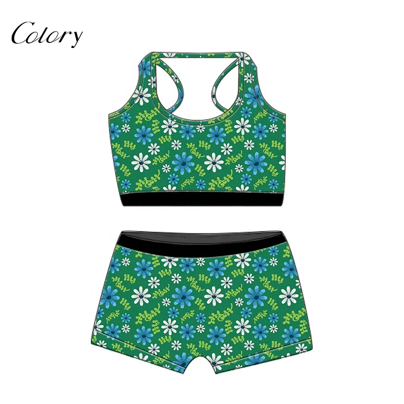 

Colory Womans Summer Set Clothing 2 Piece Women Short Sets, Customized color