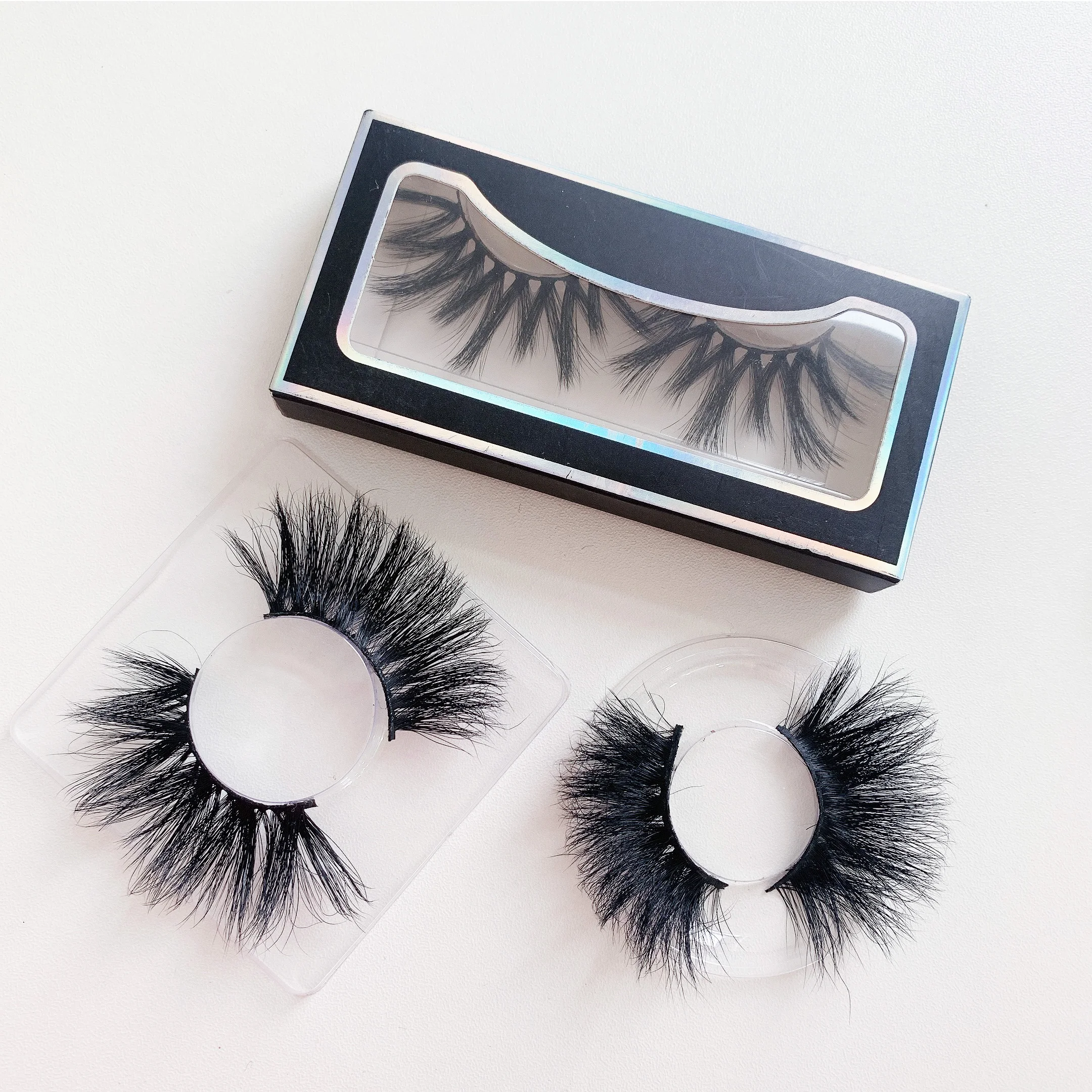 

Wholesale lashes 100% 6D mink eyelashes full strip lashes eyelash vendor customized boxes mink lashes3d wholesale, Black color