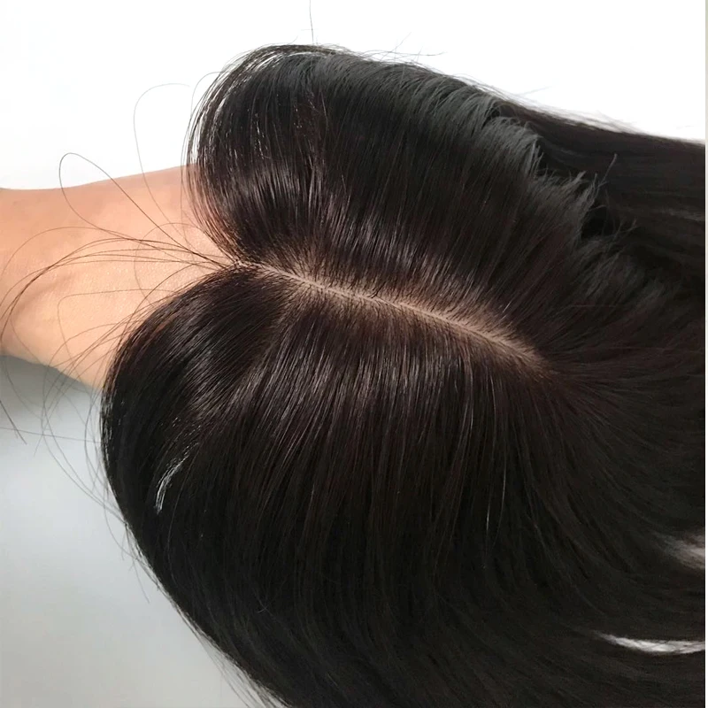 

canada market virgin hair topper hair toppers for women human hair