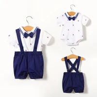 

Wholesale Short Sleeve baby Bodysuits Baby Summer Clothes Set For Baby Boys
