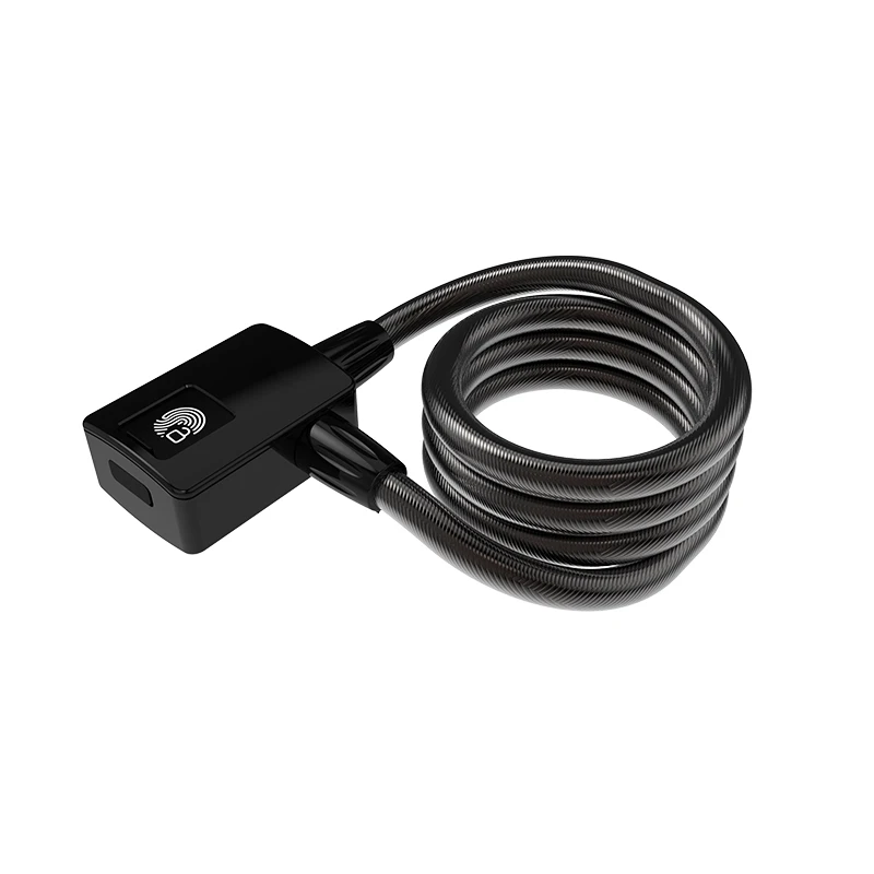 

FL-U6BT hot sale cable combination u lock with cable Anti-theft designer bike Fingerprint Lock