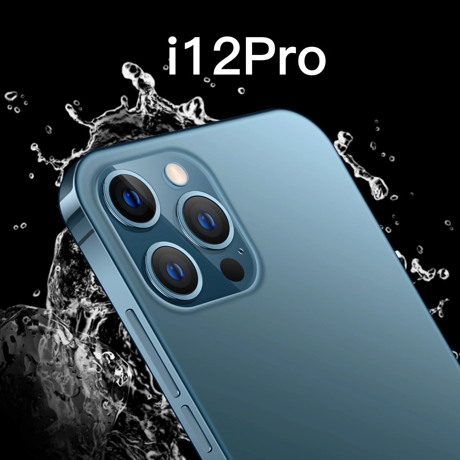 

PHONE12 6.7Inch 12GB+512GB Custom Dual sim dual standby Touch Screen Android Smart Mobile phone, Black white gold blue