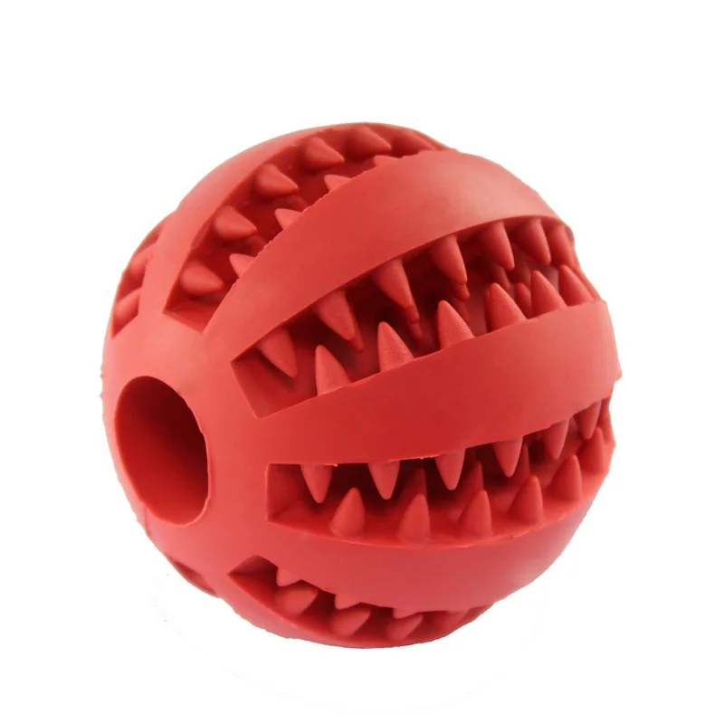 

Interactive Squeaky Pet Dog Ball Pet Biting Throw Ball Pet Clean Teeth Ball