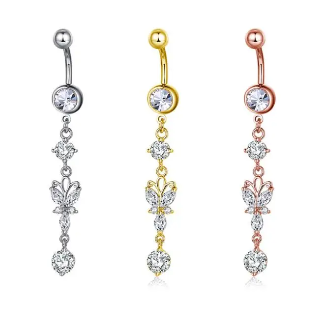 

Fashion Belly Rings Long Pendant Belly Button Ring
