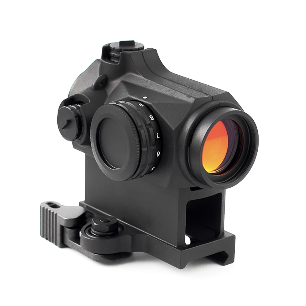 

SPINA 1x22 Red Dot Scope Optic Sight Hunting Waterproof IPX6 QD AR Sight Rubber Armed .223 5.56 .308 7.62