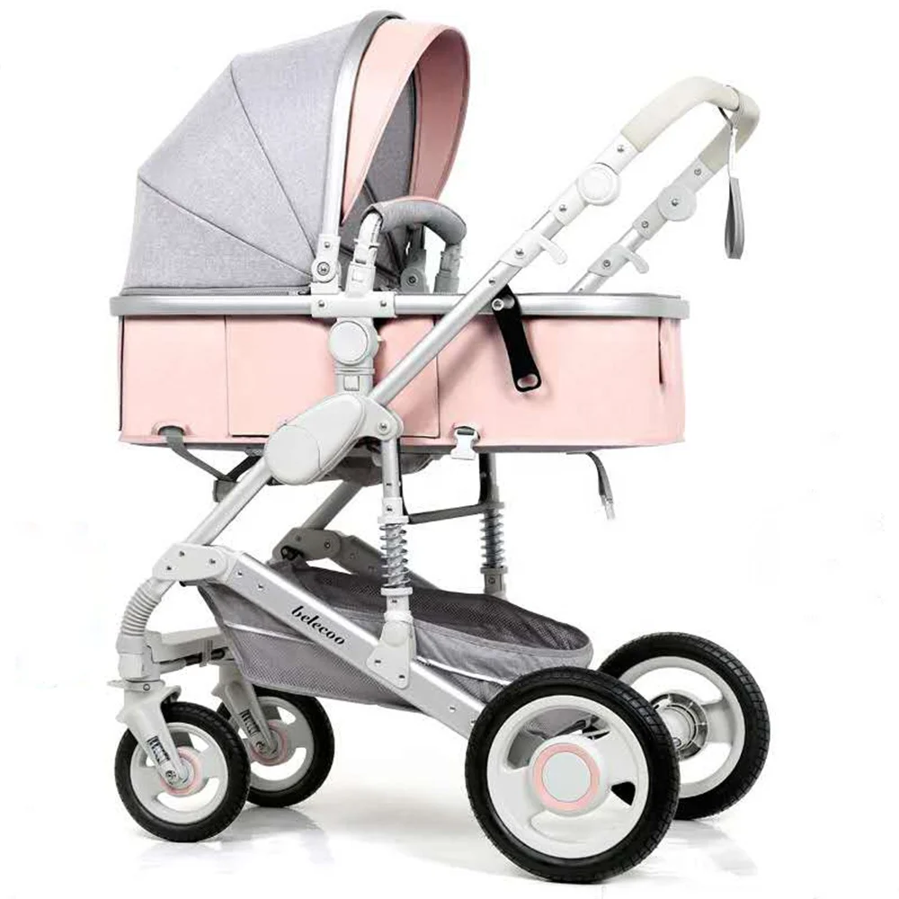 

Purorigin Luxury 3 in 1 baby stroller EN certificated baby carrier baby pram 0~36 months, Customized
