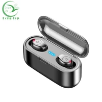 

2020 new BQF9PN 2000mah power bank charging case noise cancelling wireless bluetooth earbuds earphones