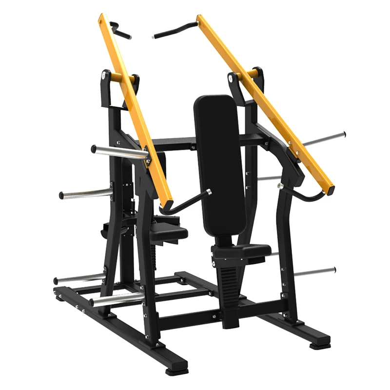 

Hot Sale Commercial Fitness Equipment Type Iso-Lateral Chest/Back Exercise Machine, Gray, black