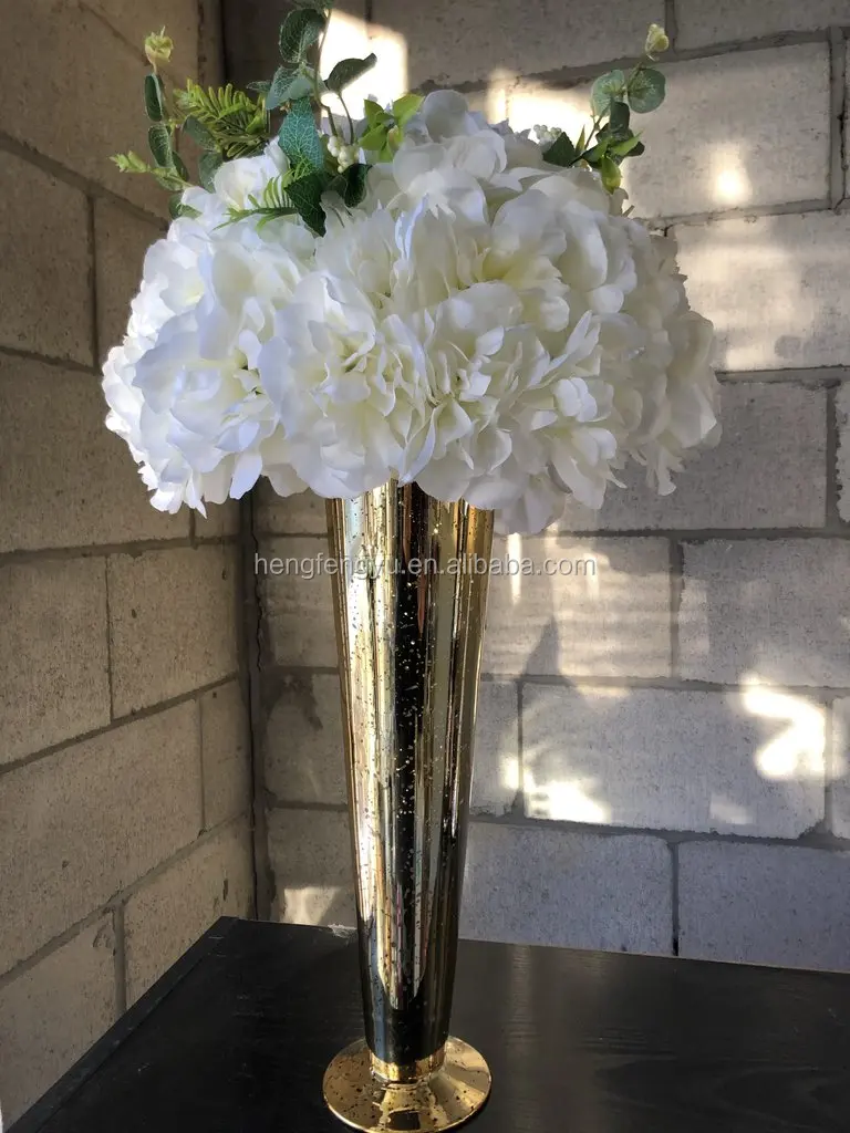 Clear Glass Pilsner Trumpet Vase H-16",Opening 4.5" Wedding Centerpiece 12 pcs 
