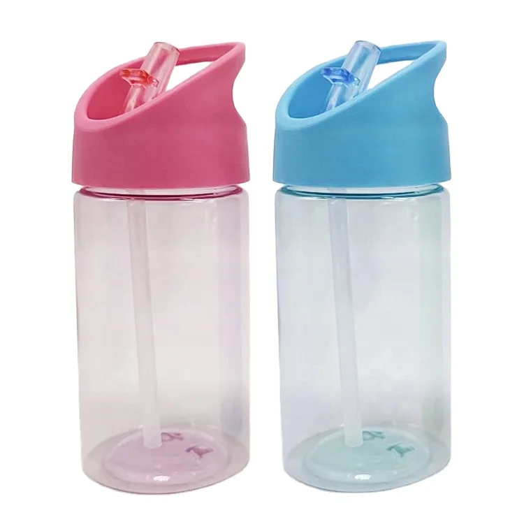 

BPA free portable PLA biodegradable drinking bottle eco friendly mineral tritan Kids plastic water bottle with spout, Any color is available