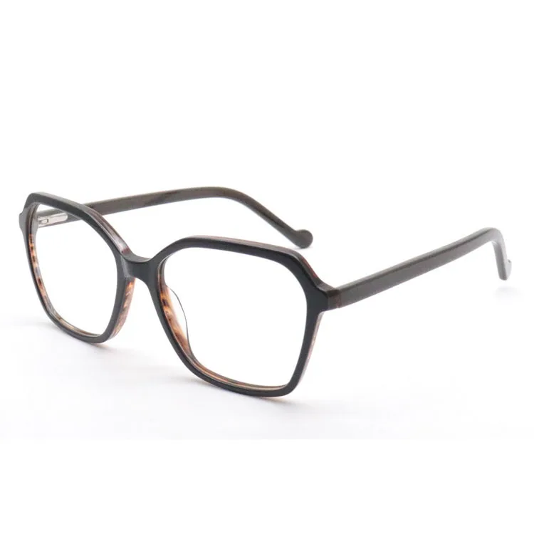 

Hot Sale Designer Branded Gentlemen Glasses Custom Logo Optical Metal Eyewear Acetate Eyeglasses Frame