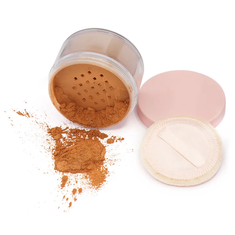 

Factory Price Your Own Brand Cosmetics Face Makeup Moisturizing Translucent Vegan Setting Loose Powder