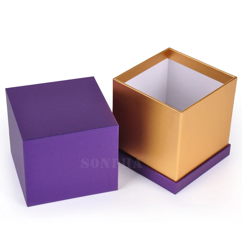 

Wholesale Luxury Premium Gift Glass Candle Jar Packaging Boxes Custom Logo Printed Fancy Design Rigid Paper Cardboard Candle Box