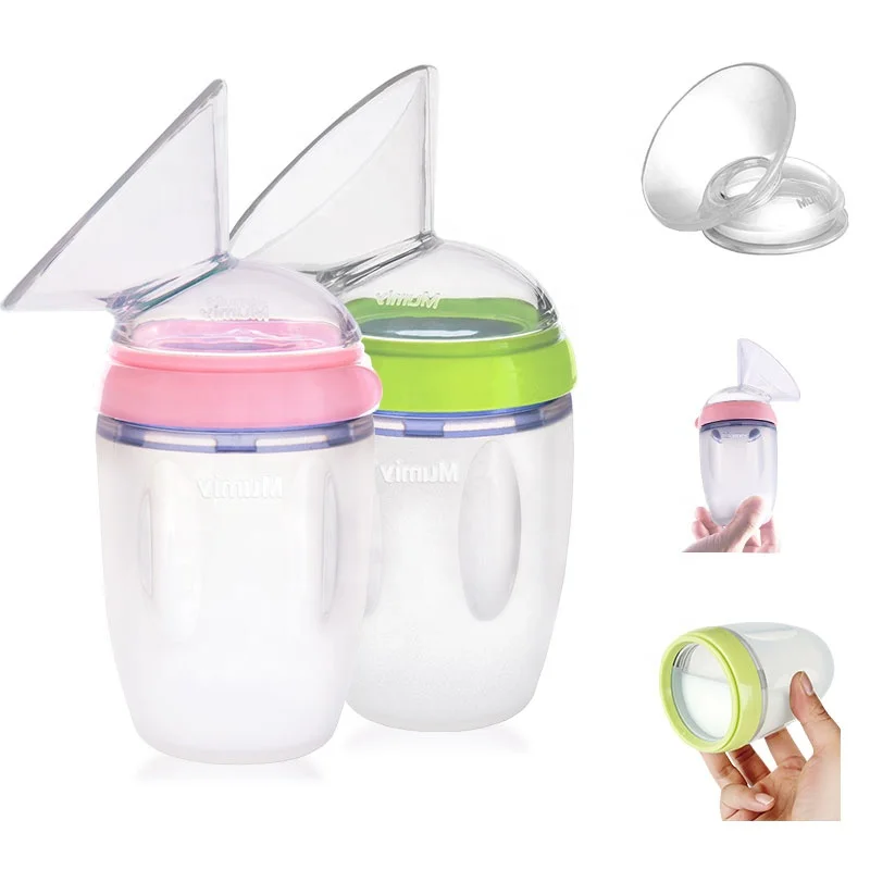 

Hands Free Brest Milk Collector Manual Breast Pumb