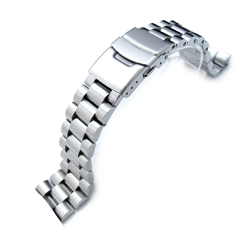 

20mm 22mm jubili jubilee stainless steel watch band for seiko SKX175 SKX007, Silver