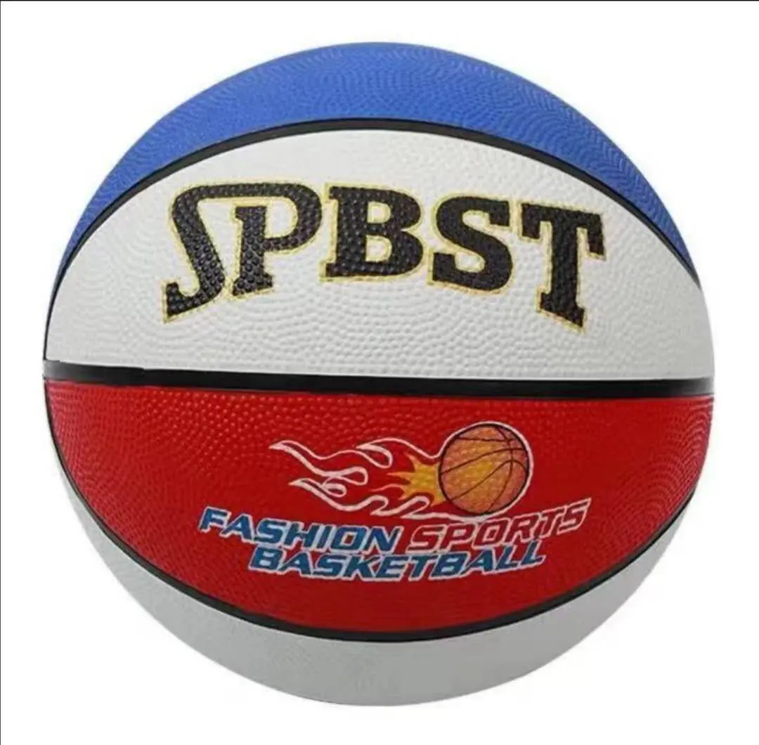 

Wholesale Rubber Basketball Outdoor Indoor Basketball Size 5 Kids & Youth, 6 Women's Official, 7 Men's Official, Customized color