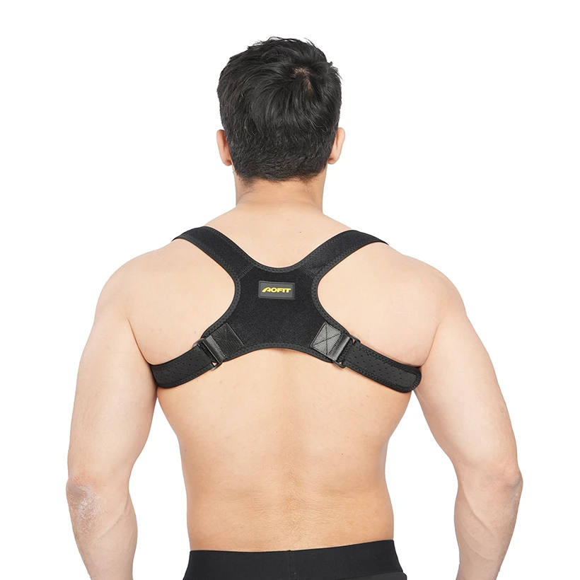 Orthopedic Clavicle Support Adjustable Posture Corrector Belt Hunchback Belt Lower Back Brace For Posture, Customized