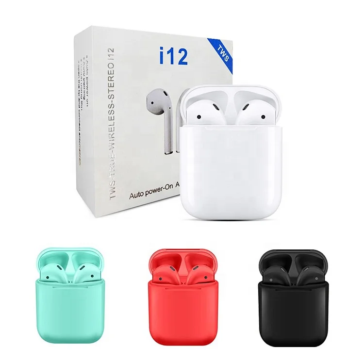 

LAIMODA Ear buds Earphone Wireless Headphones Wireless Tws i12 Tws Headphones Wireless Earphone & Headphone