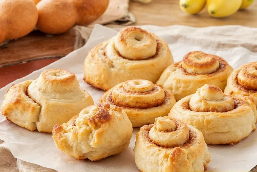 puff pastry cinnamon rolls
