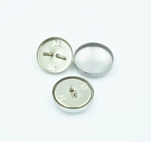 Sample Free 32l Aluminum Self Cover Button With Wire Shank Back - Buy ...