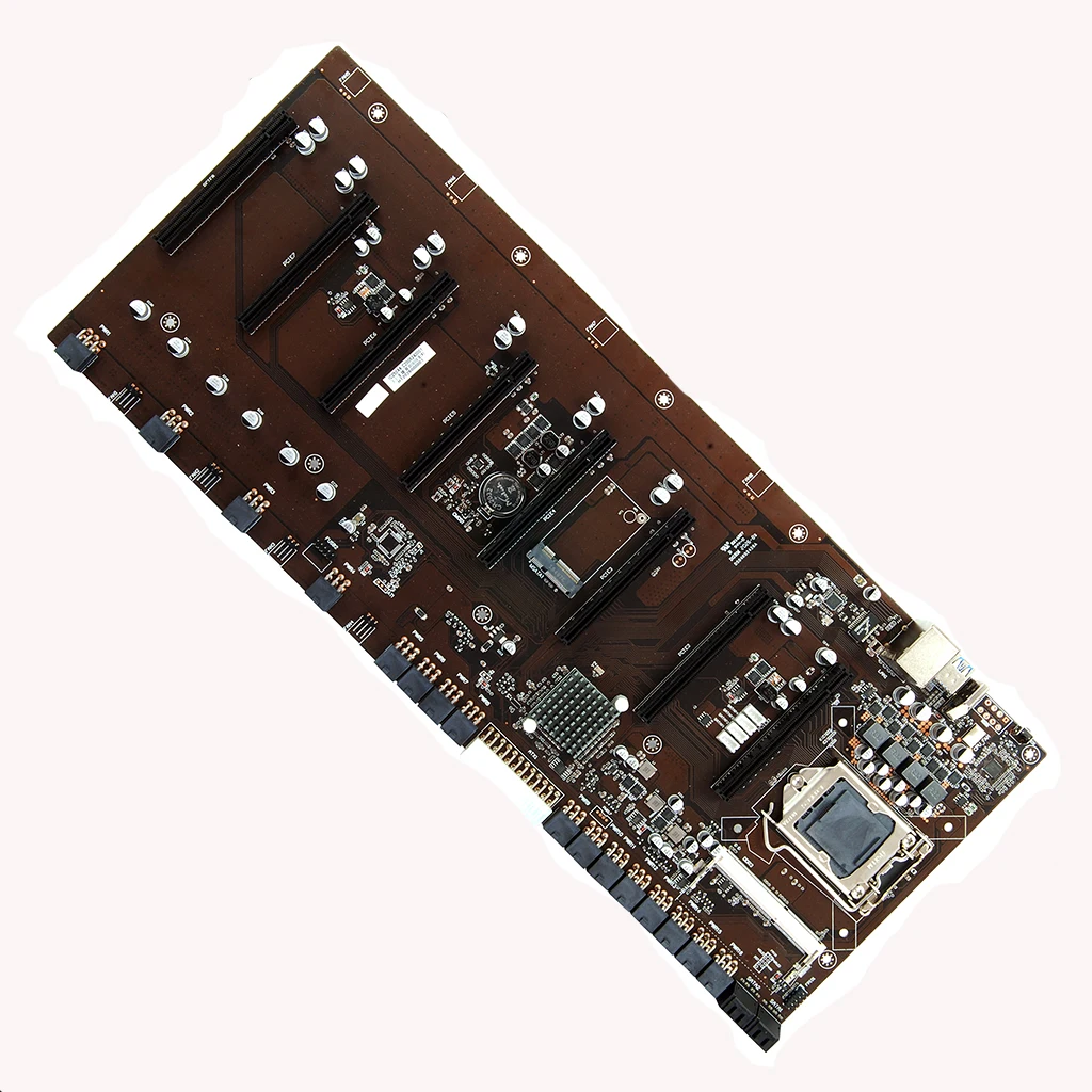 

WOLFMINER B250 8 GRAPHICS CARD MINING MOTHERBOARD