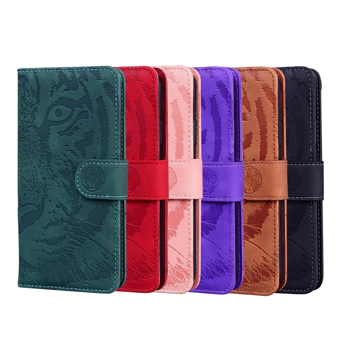 

Luxury Tiger Printed Wallet Leather Case For Iphone 13 12 Mini 11 PRO MAX X XS MAX XR SE2 8 7 PLUS 6 6S Mobile Phone Flip Cover