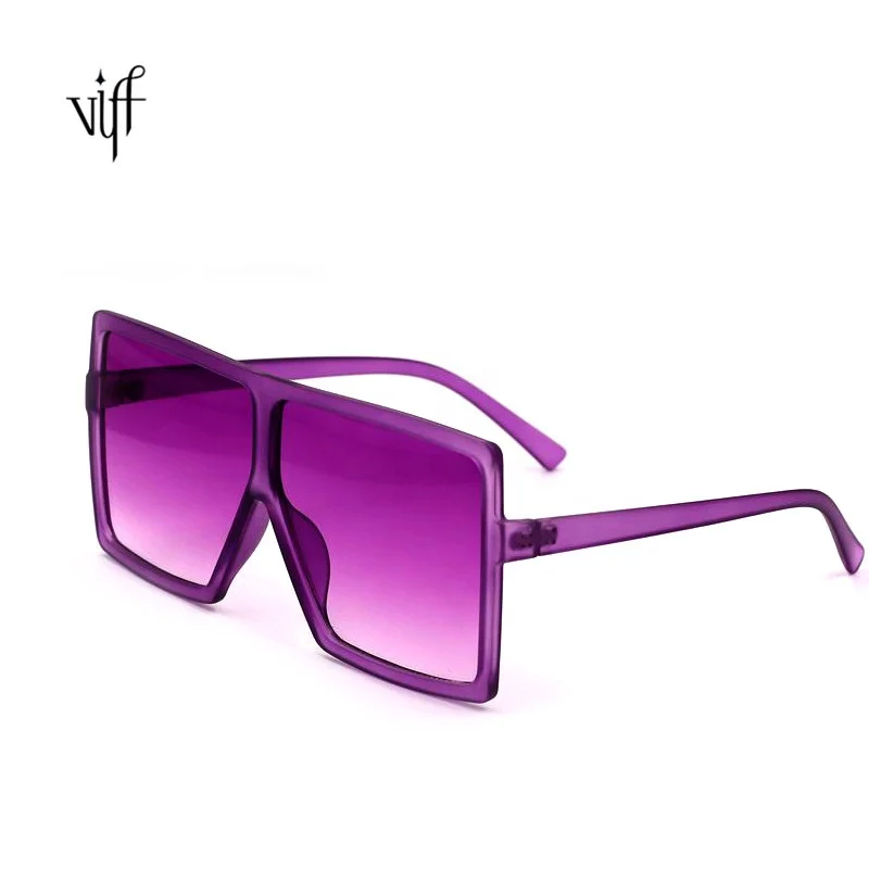 

VIFF Multi-color Frame Sunglasses HP20427 Oversized Square Bling Bling Diamond Crystal Rhinestones Women Shades Sunglasses