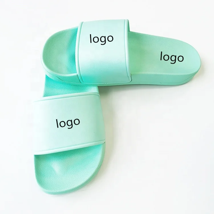 

Custom Logo Slippers Men Plain Blank Slide Sandals Women Slides Footwear Sandal Custom Logo Slide Sandal