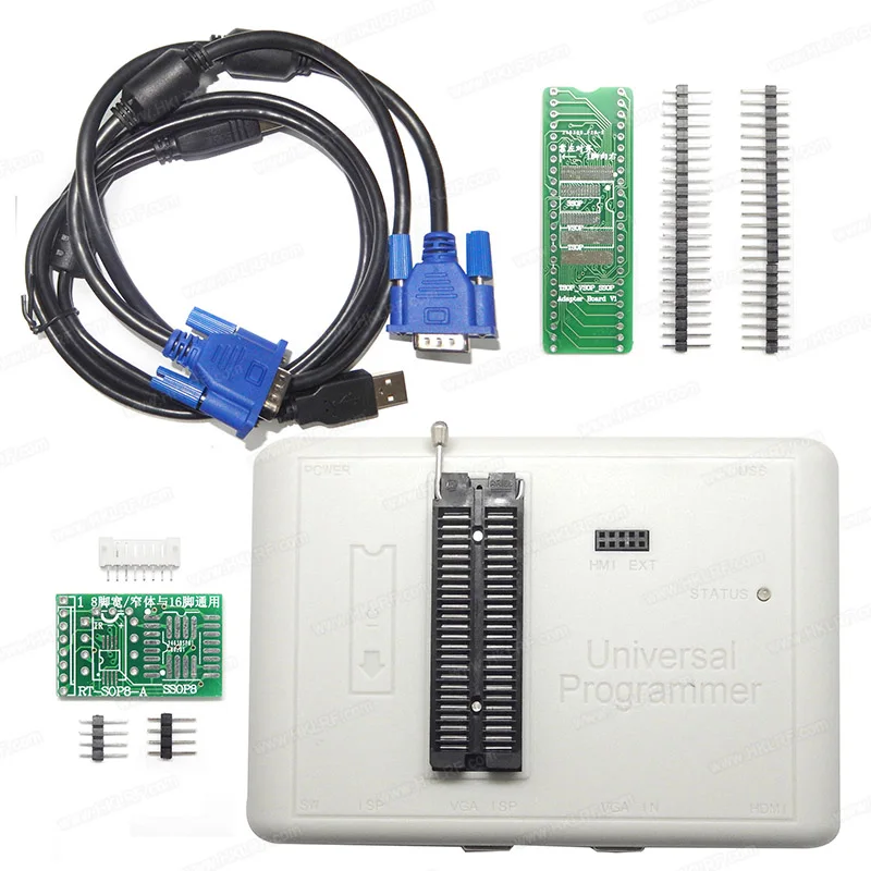 

Universal RT809H Programmer Supports NOR NAND EMMC EC MCU ISP New Version