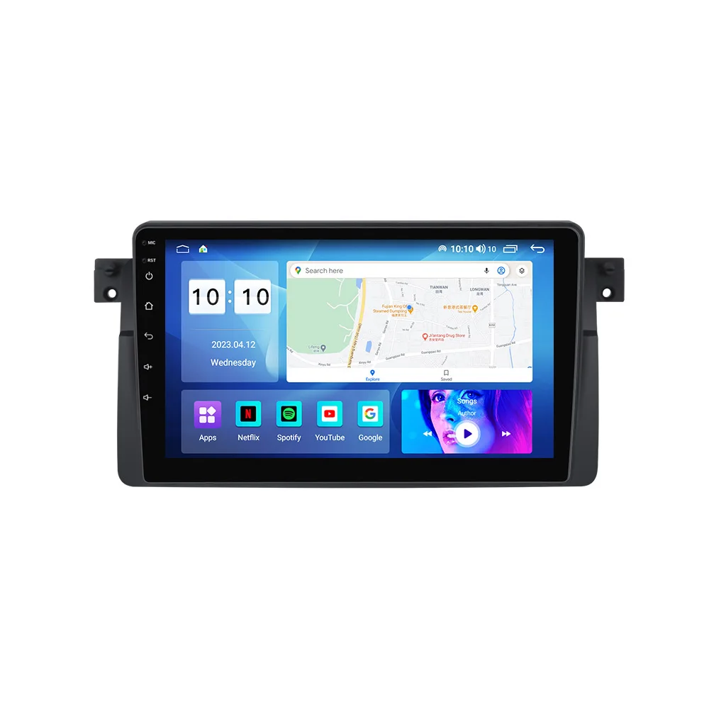 

MEKEDE auto electronics Android IPS screen car multimedia player car stereo For bmw e46 M3 318/320/325/330/335 Rover75