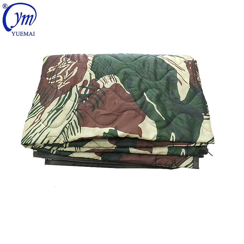 

New Rare Rhodesian Camo Military Style Wet Weather Poncho Liner / Woobie Blanket, Customized