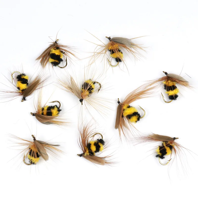 

Bumble Bee Fly Trout Fishing Fly Artificial Bait Insect Lure