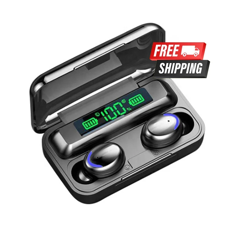 

Free Shipping F9-5C TWS Earphone BT 5.0 Earbuds Sport Waterproof Headphone