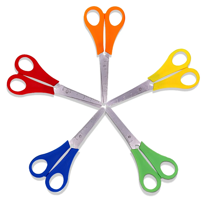 

scissors for cutting paper for children safety stationary stationery student babies kids Children Scissors stationery scissors