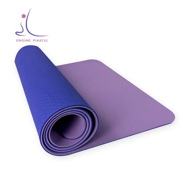 

ENGINE Factory Price Double Layer Private Label TPE Yoga Mats, Customized color