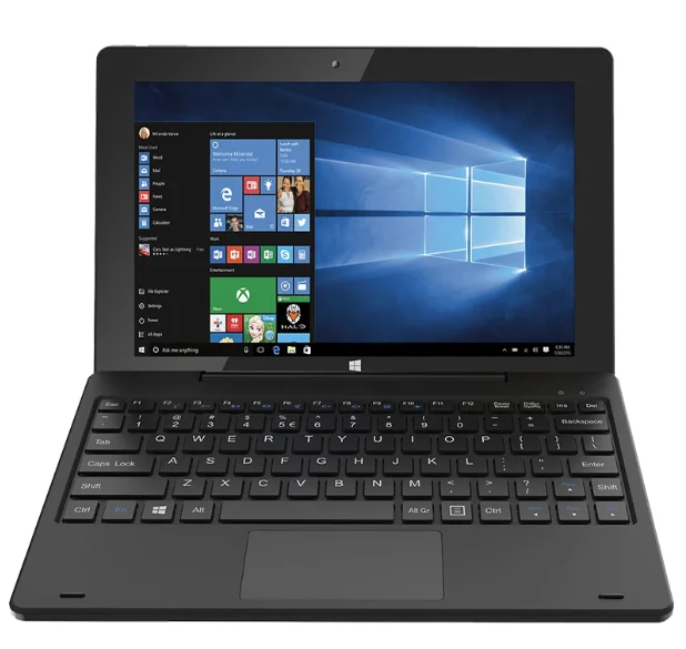 

10.1 inch win10 laptop dual camera 2+32GB 2 in 1 Tablet + laptop PC mini pc Notebook