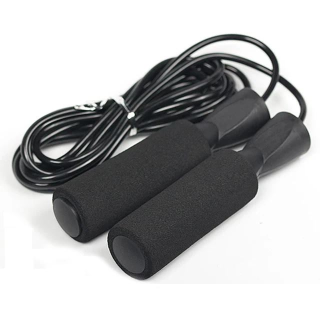 

Sponge Handles Jump Ropes Skipping Rope Speed Skipping Rope for Adult and Kids, Color can be customized