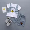Organic Baby Clothes Spanish Market Bee pattern Baby Boy Summer Clothing Set