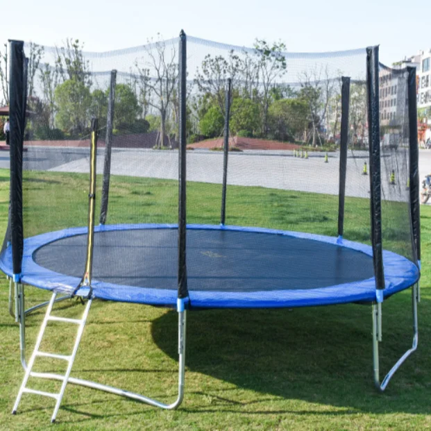 

12 FT Playground Trampolines In Ground Rebounder Trampoline, Custom color