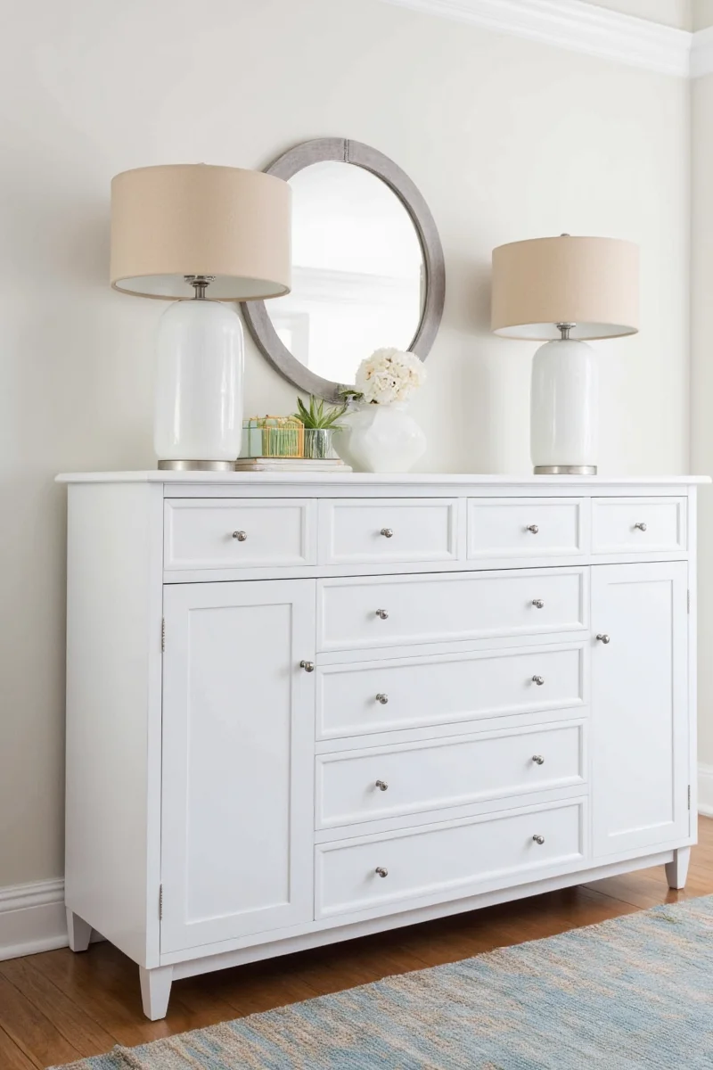 Different decor styles with matching sconce shades