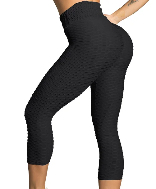 

Tummy Control Women Scrunch Butt Lift High Waist Fitness Cropped Yoga Pants Slimming Booty Leggings