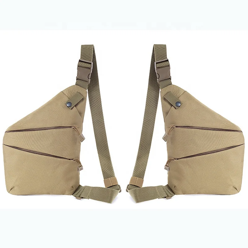 

Multifunctional Concealed Tactical Storage Gun Holster Bag Left Right Nylon Anti-theft Shoulder chest Bag