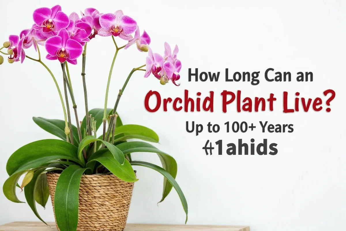 how long can an orchid plant live