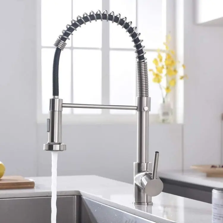 

Luxury Rose Gold ORB Tap Watermark Pull Down Kitchen Faucet