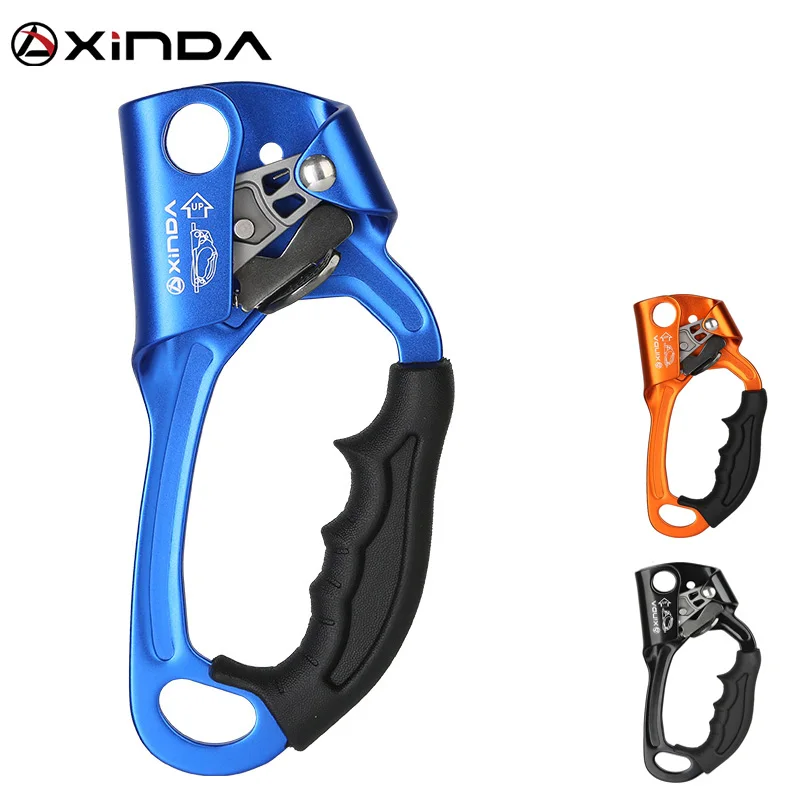 

XINDA 2019 latest high quality climbing right hand ascender work at height, Orange blue
