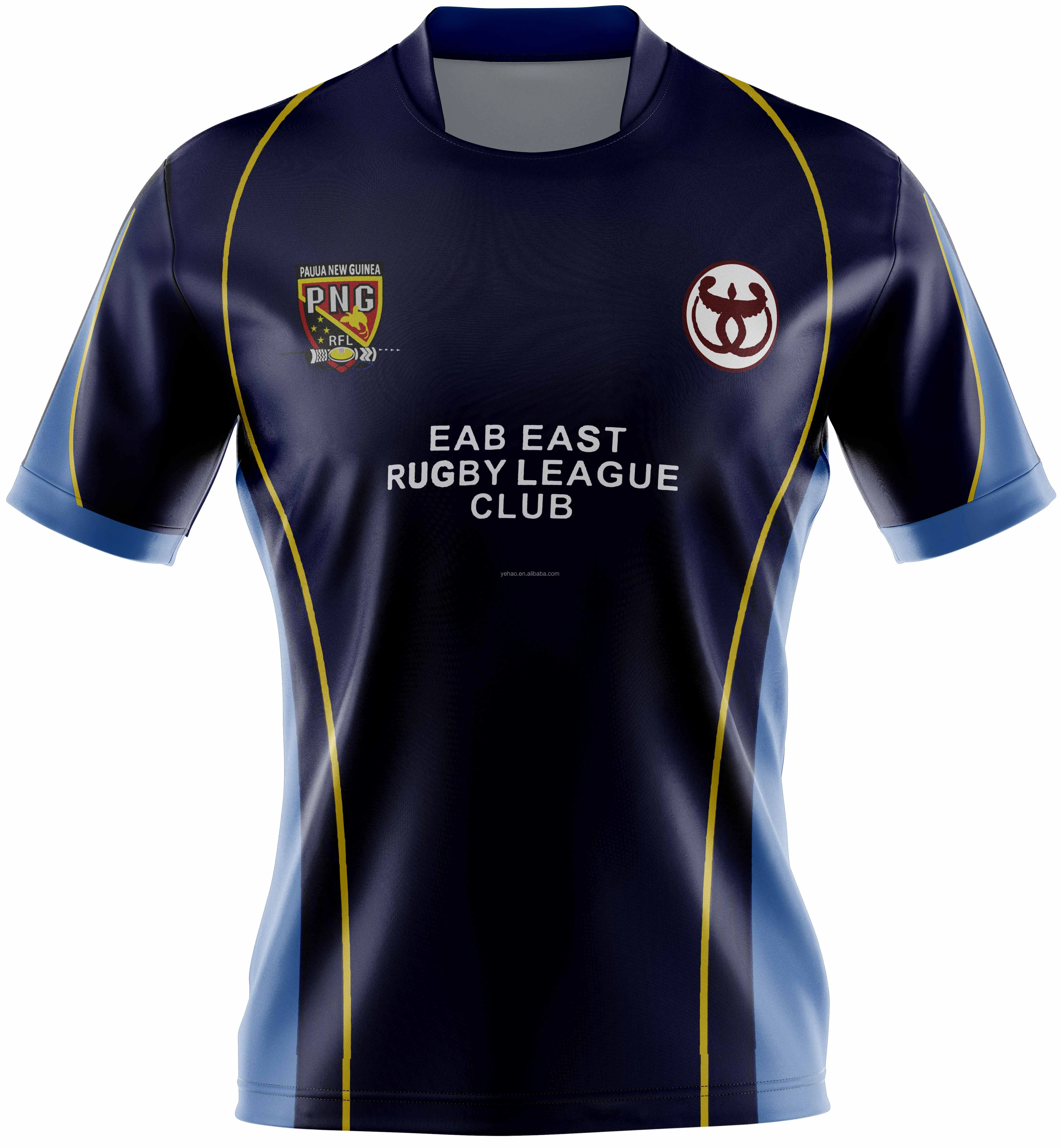橄榄球衬衫联盟制服 280gsm 联锁完全升华印刷定制橄榄球球衣澳大利亚