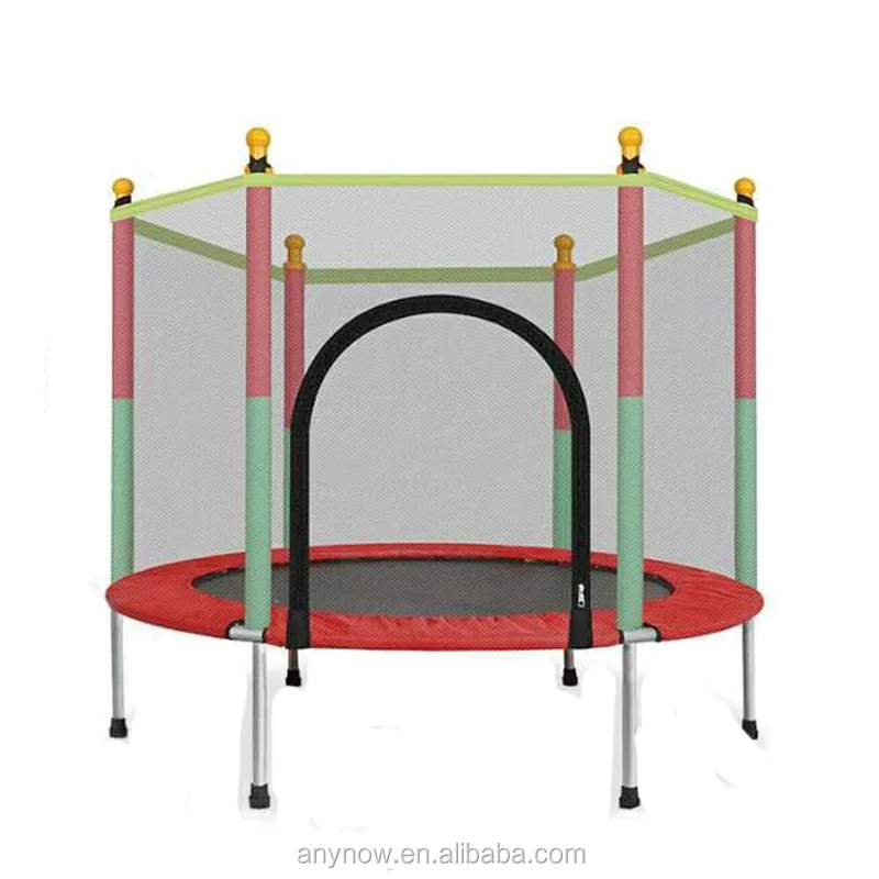 Household Kids Trampoline Gymnastic Trampoline With Safety Net For