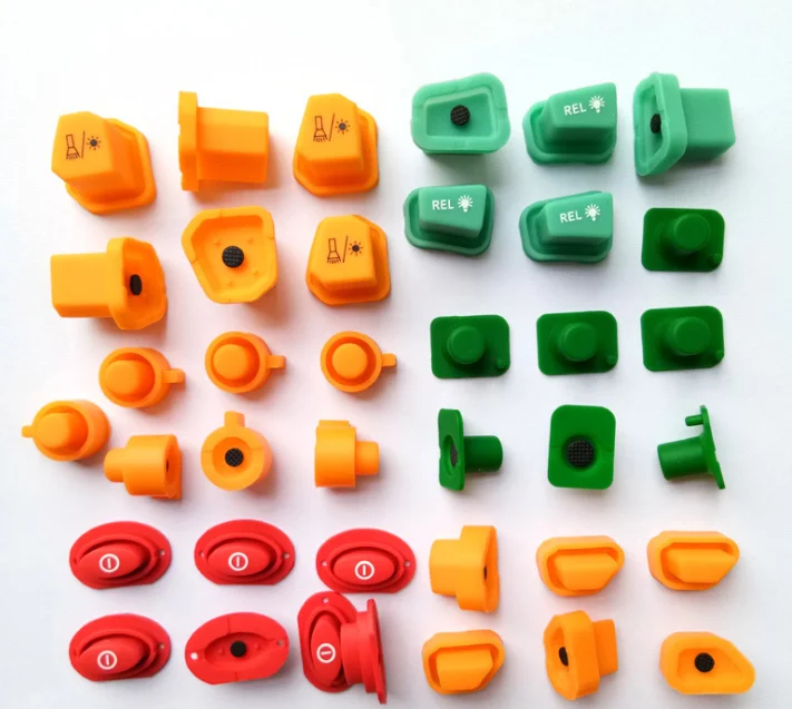 Small Size Single Silicone Rubber Buttons For Electronics Buy