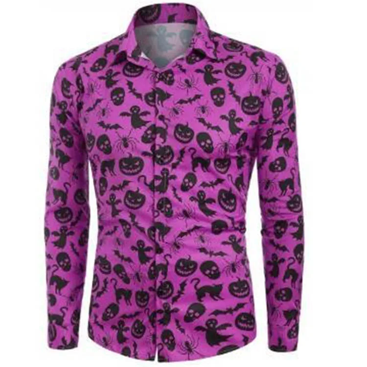 

2021 New 3D digital printed shirt men high quality men long sleeve shirt casual men long sleeve shirt