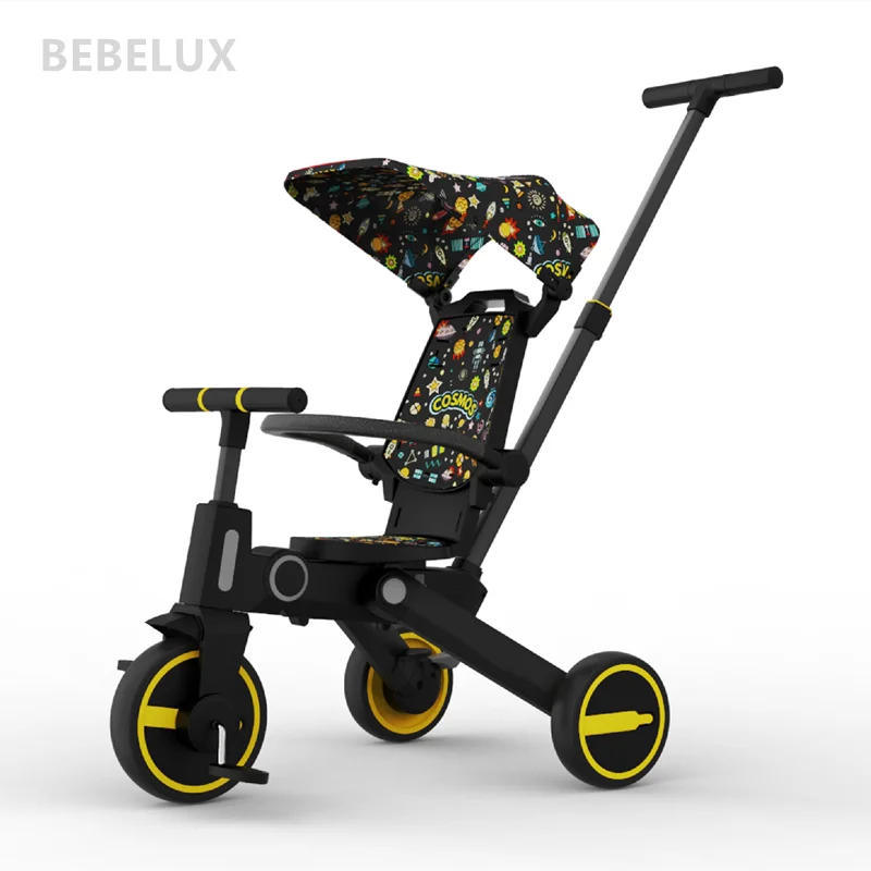 

BEBELUX SL-168 Aluminum Alloy Plastic Triciclo Para Bebes Kids 1.5-5 Years Old Seven In One Trike For Kids Ride On Car